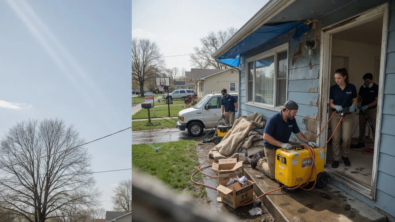 Basement Flood Cleanup in Dublin, OH near me